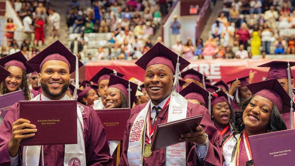 NCCU Class of 2025 baccalaureate ceremony 